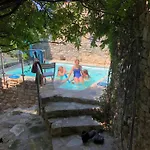 Fabulous Large In With Terraces Overlooking The River Ceze With Private Pool * Montclus (Gard)