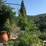 Fabulous Large In With Terraces Overlooking The River Ceze With Private Pool