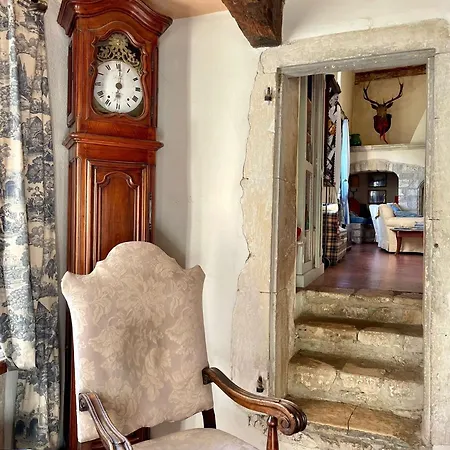 Fabulous Large In With Terraces Overlooking The River Ceze With Private Pool