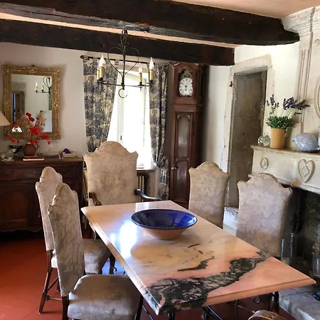 Fabulous Large In With Terraces Overlooking The River Ceze With Private Pool *