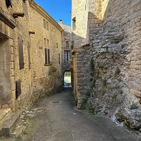 Fabulous Large In With Terraces Overlooking The River Ceze With Private Pool Βίλα