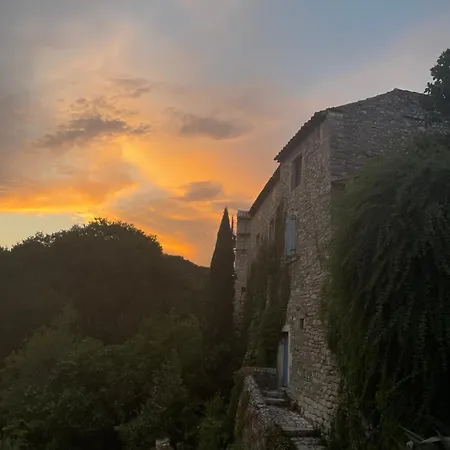Βίλα Fabulous Large In With Terraces Overlooking The River Ceze With Private Pool