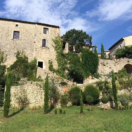 Βίλα Fabulous Large In With Terraces Overlooking The River Ceze With Private Pool *