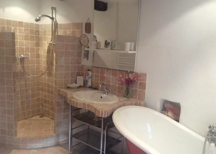 Fabulous Large In With Terraces Overlooking The River Ceze With Private Pool Montclus (Gard)